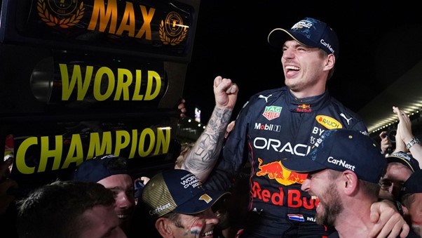 Red Bull gives you wings… and championships