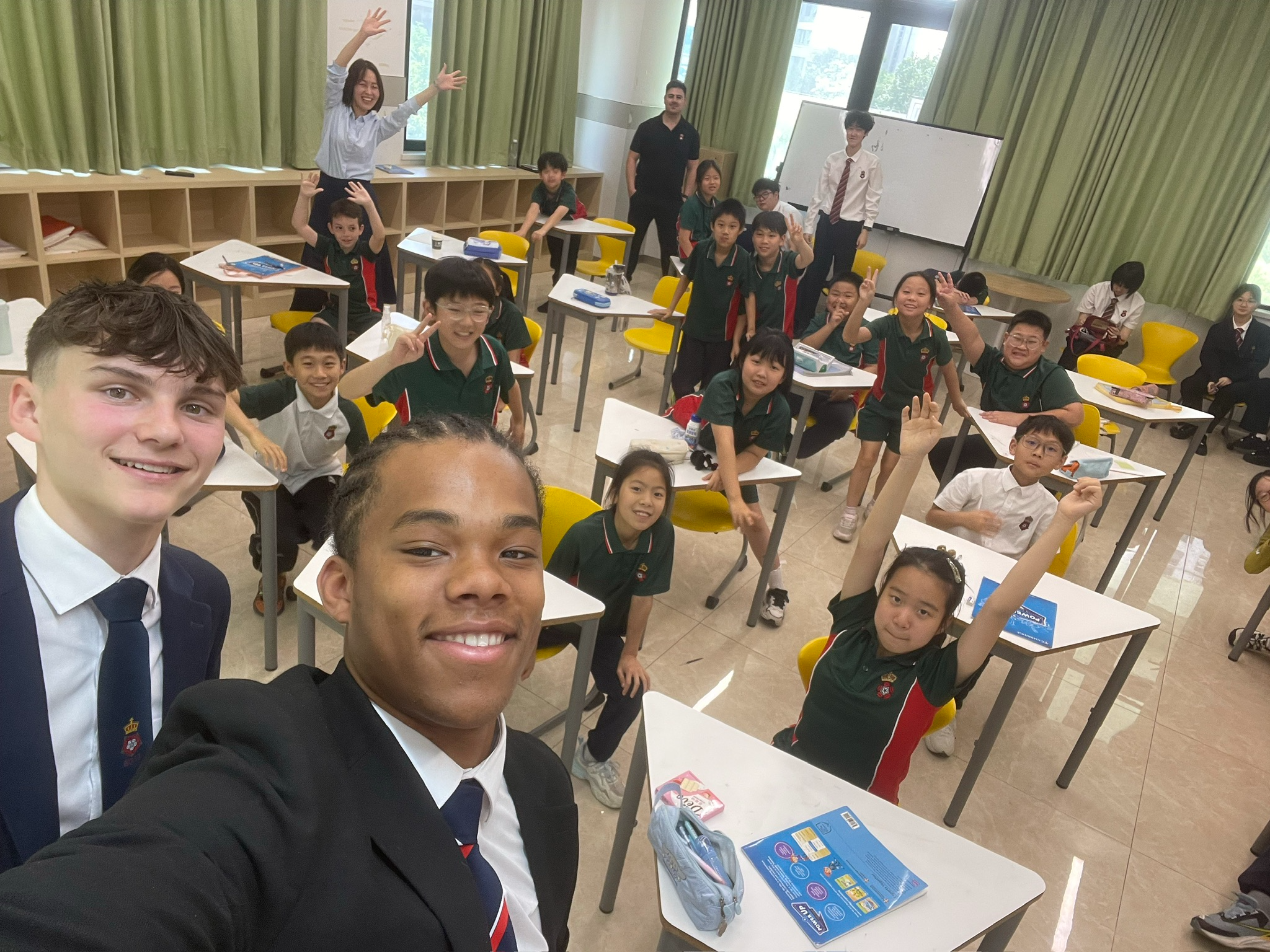 What influences how students behave at school?