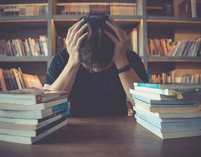 How does psychological pressure affect performance?